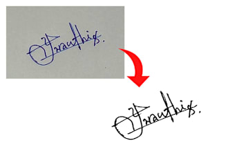 convert your written signature into digital signature