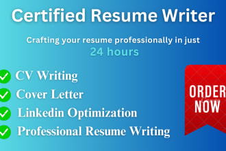 land your dream job with professionally written resume