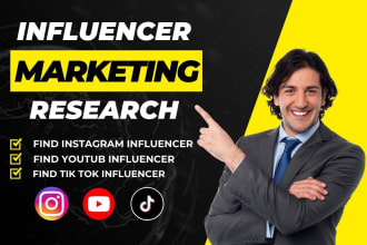 find any best instagram, tiktok, youtube influencer leads, emails lists