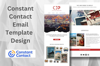 design constant contact email template