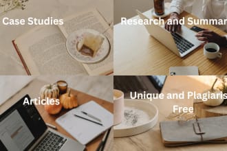 do case studies, essay writing and summary writing