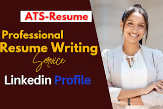 write and upgrade your resume, cv, cover letter and linkedin
