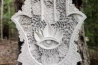 design a custom multilayered laser cut file for you