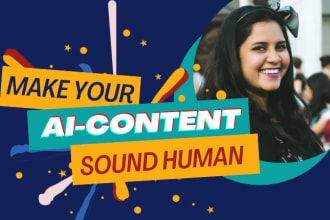 edit your ai generated content to sound human