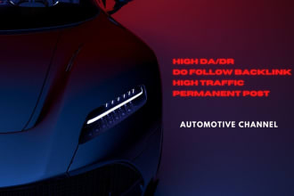 do the automobile guest post on high quality do follow backlink