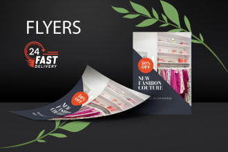 design fashion medical or business flyer