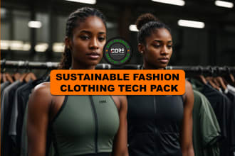 do sustainable fashion tech packs, samples, and production