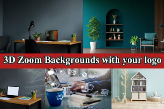 create zoom virtual background with your logo