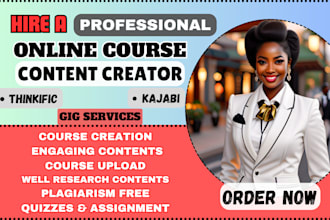 do online course content, course curriculum, course development, course creation