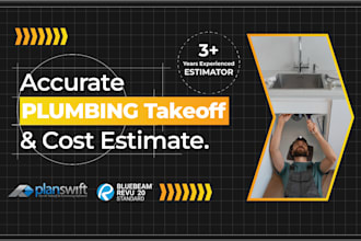 do plumbing takeoff and cost estimation