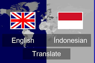 translate english to indonesia or vice versa