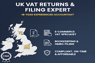 prepare UK vat returns professionally