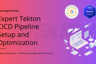 be your expert to implement tekton cicd pipeline setup and optimization