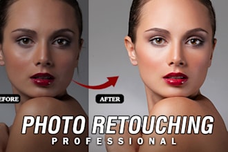 professionally retouch and color correct your photos