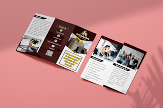 create brochure, flyer, poster, business card or banner in 24 hours
