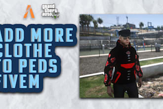 custom outfit for ped gta 5 fivem