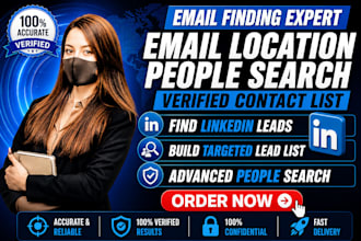 find contact info, email, linkedin URL for business marketing