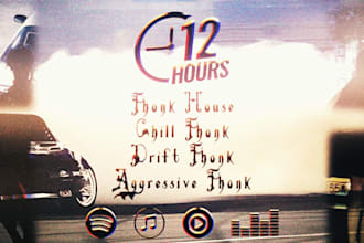 make phonk music for you in 12 hours
