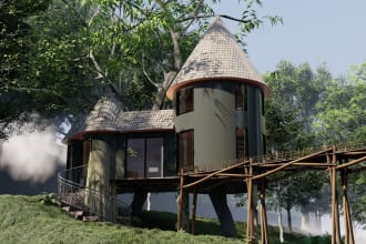 create unique tree house designs
