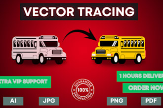 vector tracing, redraw logo, vector conversion, rough sketch