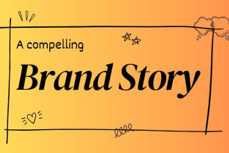 write a compelling brand story for your wedding business