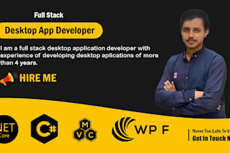 do window gui application using wpf