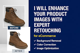 enhance your product images with expert retouching