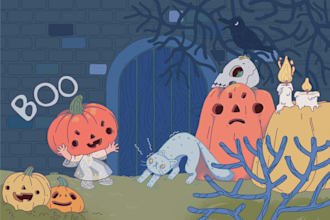create special illustrations aimed for children