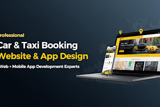 design a chauffeur website, limousine or taxi booking website