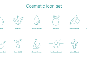 design a custom icon set for your packaging, or listing