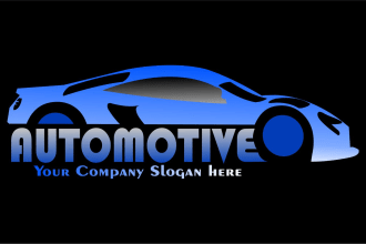 do car automotive logo design with source file