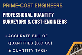 be quantity surveyor for interior fit out works