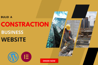 create premium property construction company,plumber,medical,law website