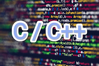 write c and cpp programs for your project