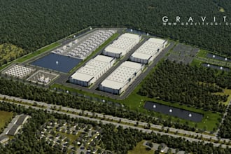 create realistic 3d aerial masterplan renders, residential or commercial