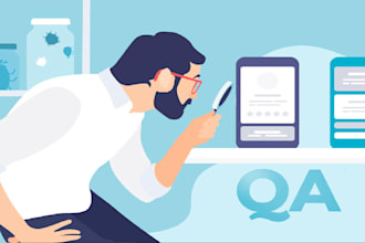 test website or mobile app for usability, and performance