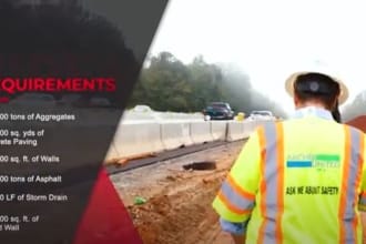 estimate road construction quantities, civil works takeoff