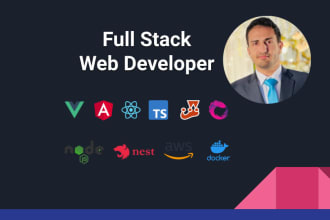develop full stack javascript web applications