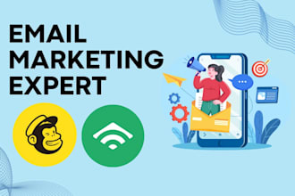 do mailchimp and klaviyo template design or setup email campaign or automation