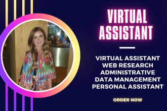 be your professional virtual assistant and web researcher