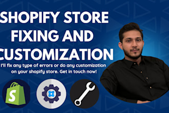 be your expert shopify liquid developer and fix all shopify issues