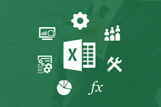 do any excel task pivot tables,conditional formatting,formulas,macros,xlookup