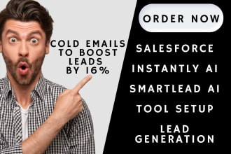setup tool and send cold emails for lead generation