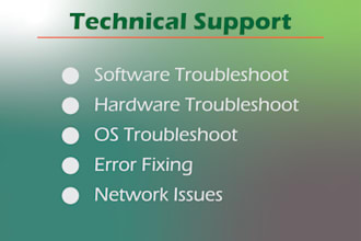 fix your computer and troubleshoot any issues