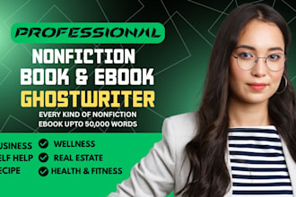 be your ghost book writer, ebook writer, comic books, novel writing