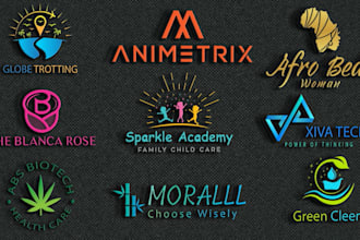 create professional logo design for business and socialmedia