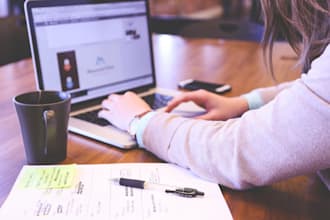 doing data entry wrok and typing in notepad with correctly