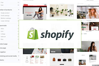create shopify dropshipping store, shopify website, ,shopify store