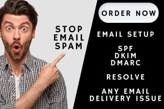 setup spf, dkim, and dmarc for domain authentication