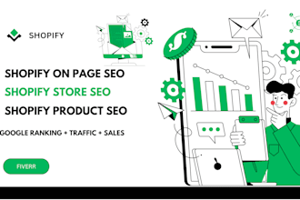 do advance shopify product SEO services by 1st page ranking in ecommerce 2025